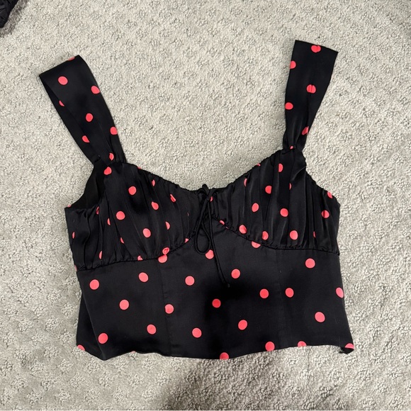 Polka dot FLL crop top - Picture 1 of 2